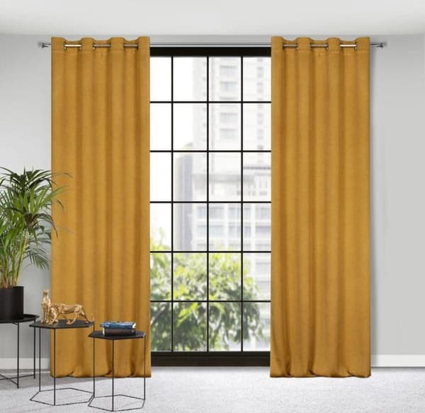 CARLO FÄRDIG GARDIN 135 X 250 CM HONING
