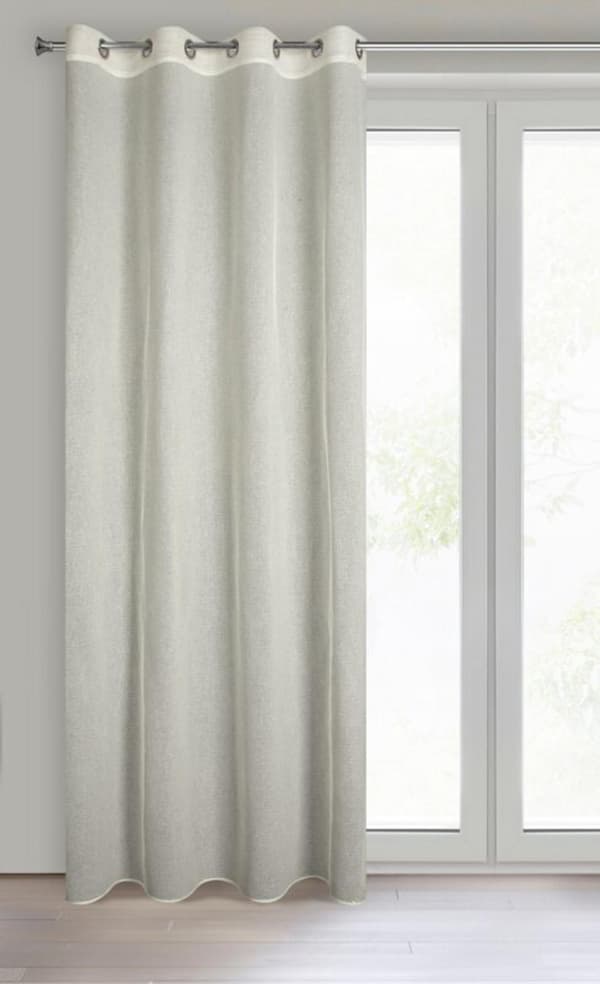 KLARGAVET GARDIN DARLA 140 X 250 CM NATURLIG