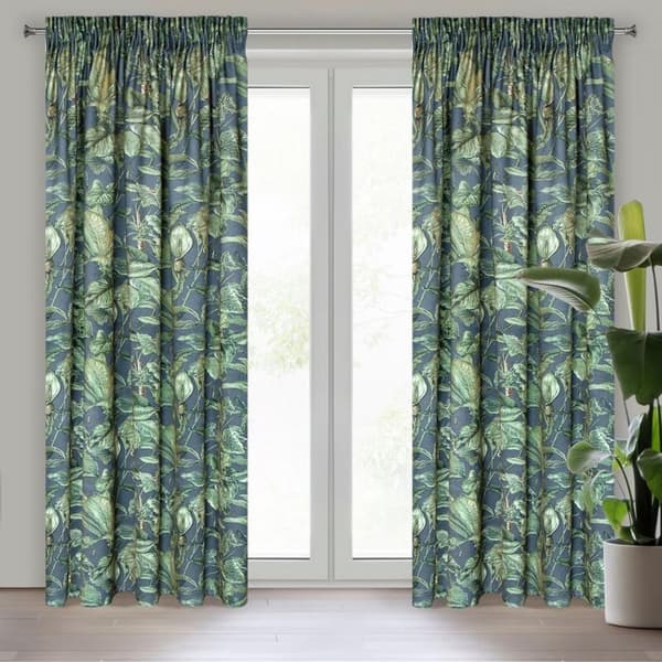 FÄRDIG GARDIN KLARA PÅ TEJP 140 X 270 CM GRÖN