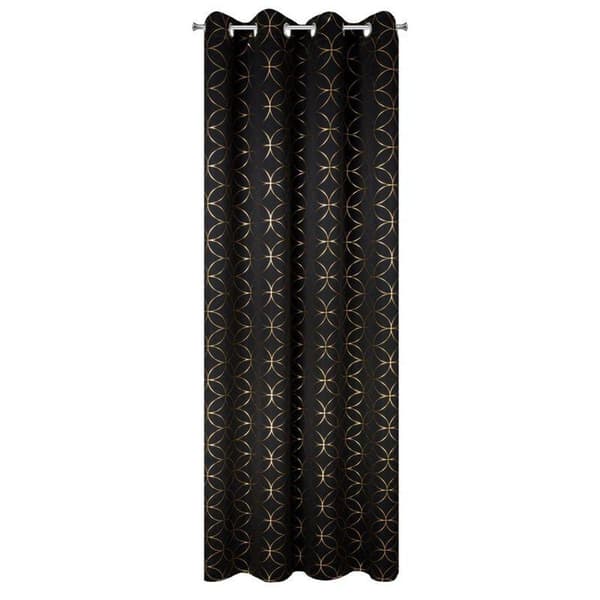 KLARGAVET GARDIN ABELLA 135 X 250 CM SORT