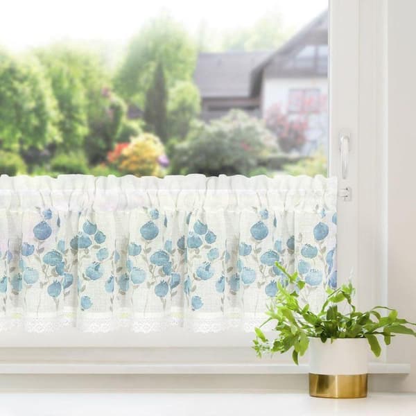 KLARGAVET GARDINPOLA 150 X 30 CM HVID