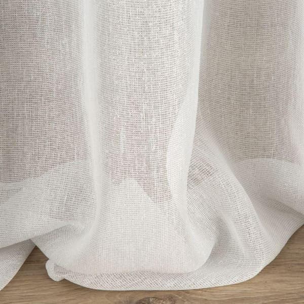 KLARGAVET GARDIN ELICIA 140 X 250 CM HVID