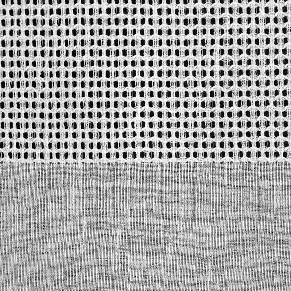 KLARGAVET GARDIN MARISA 140 X 250 CM HVID