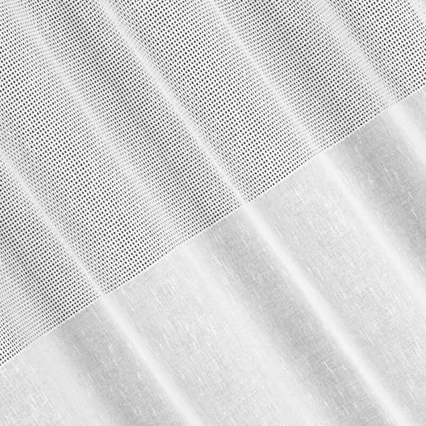 KLARGAVET GARDIN MARISA 140 X 250 CM HVID