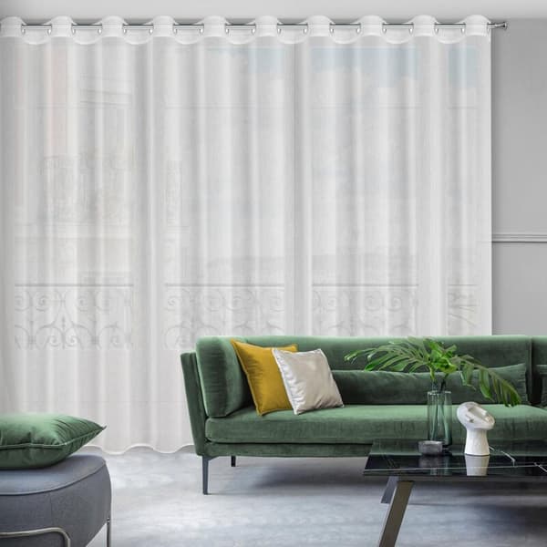 KLARGAVET GARDIN LUNA 300 X 250 CM HVID