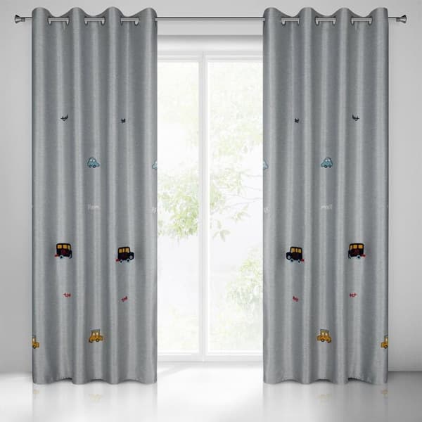 KLARGAVET GARDIN ALVIN 140 X 250 CM SØLV