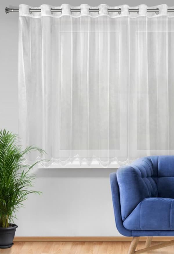 VALMIS VERHO ELLIE 350 X 145 CM VALKOINEN