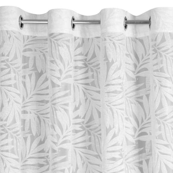 KLARGAVET GARDIN NATALY 140 X 250 CM HVID