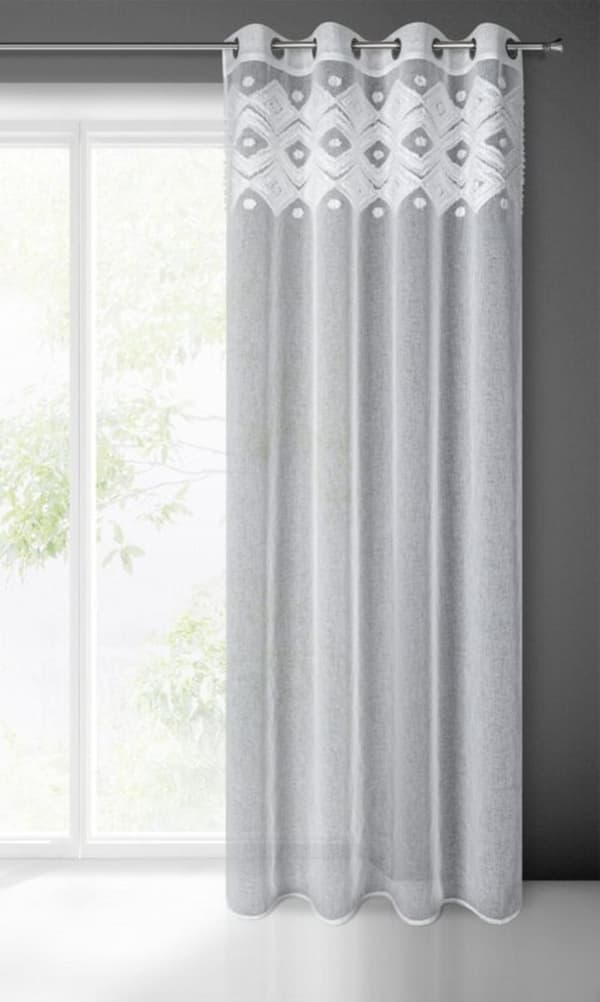 FÄRDIG GARDIN ESTERA 140 X 250 CM VIT