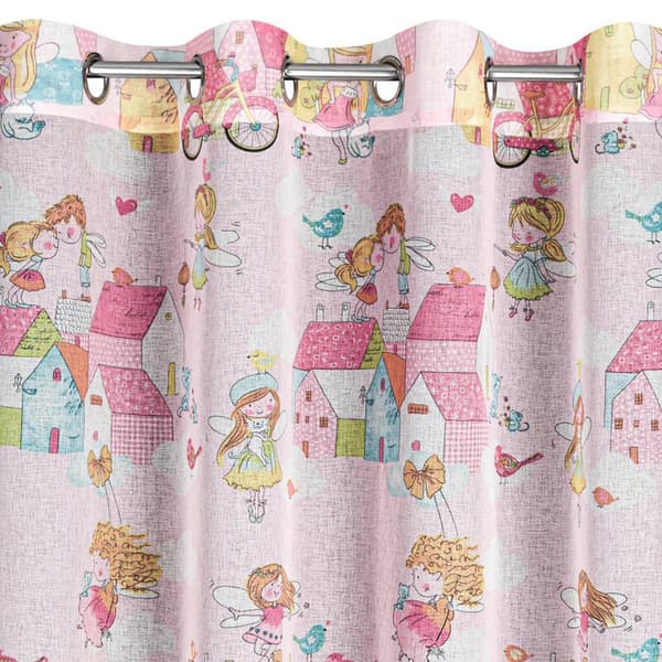 POLLY KLAR GARDIN 140 X 250 CM PINK