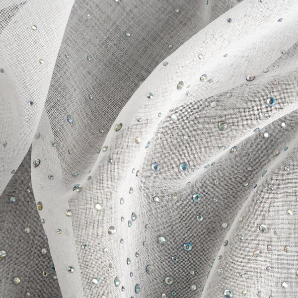 KLARGAVET GARDINMOLLY 350 X 150 CM HVID