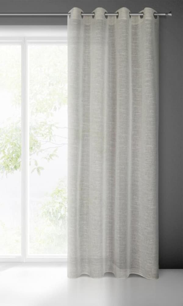 KLARGAVET GARDIN AMARI 140 X 250 CM BEIGE
