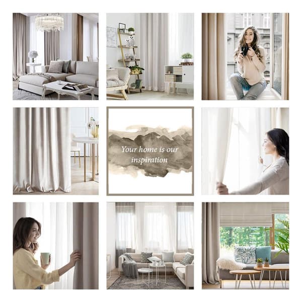 KLARGAVET GARDIN AMARI 140 X 250 CM BEIGE