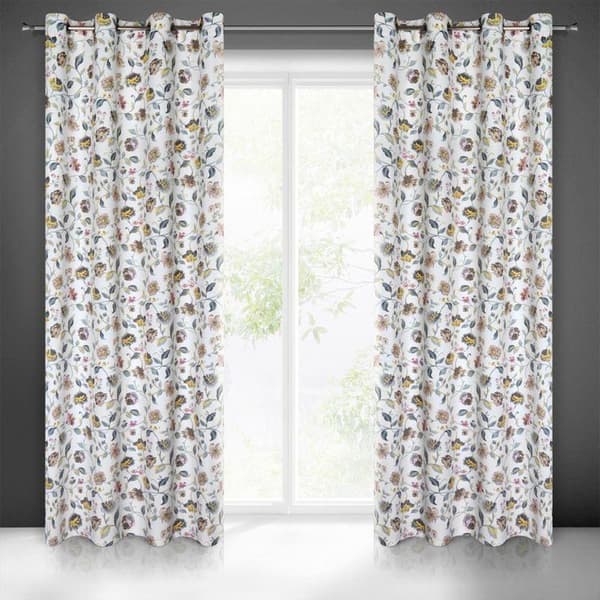 FÄRDIG GARDIN KRISTAL 140 X 250 CM VIT