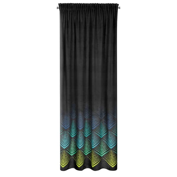 VALMIS VERHO ANGELINA TEIPILLÄ 140 X 270 CM MUSTA