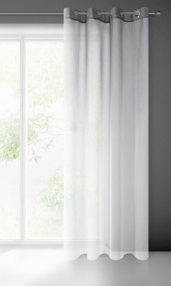 RAVIA KLARGÅRET GARDIN 140 X 250 CM HVID