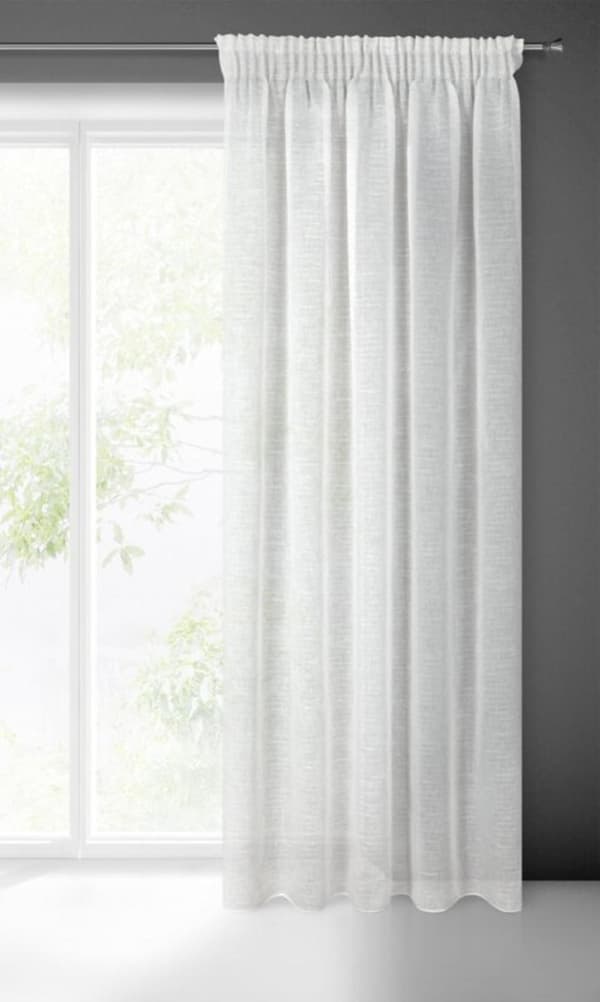 KELSI KLARGAVET GARDIN PÅ TAPE 140 X 270 CM NATURLIG