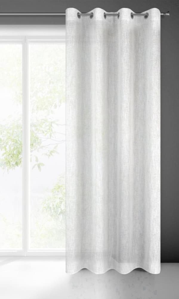 FÄRDIG GARDIN AGNES 140 X 250 CM VIT
