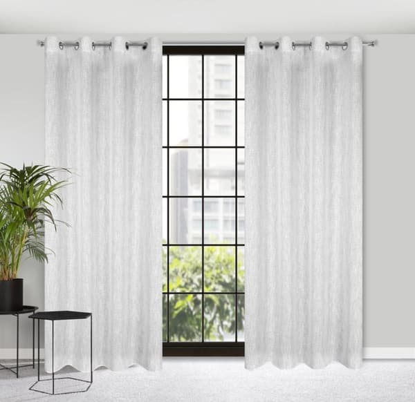 FÄRDIG GARDIN AGNES 140 X 250 CM VIT