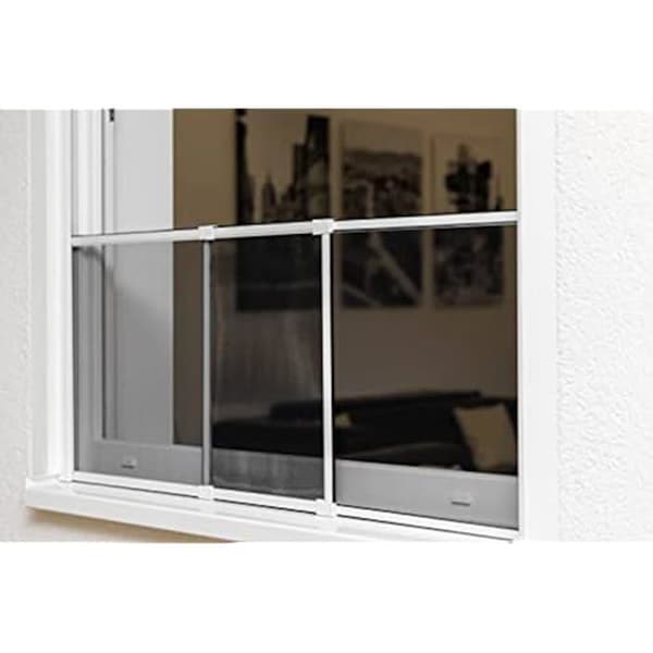 Skjutfönster myggnät - Schellenberg 50812 - Aluminium - Justerbar - 193 x 75 cm