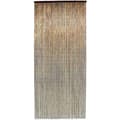 Miniatyrbild 1 av 4: Dörrgardin i mahogny med lackade bambupinnar - 90x200 cm