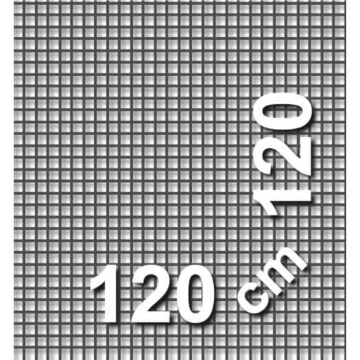 Fönstermygga i glasfiber med magnetram - Schellenberg - 120 x 120 cm - Vit