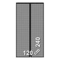 Miniatyrbild 3 av 4: Magnetiskt myggnät för dörrar - Schellenberg - 120 x 240 cm - magnetisk fäste