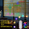 Pikkukuva 5 / 11: Rootz -verho 400 LED -valolla - merkkijonovalot - dynaaminen valaistus - musiikin synkronointi - Wi -Fi -ohjaus - 300 cm x 300 cm