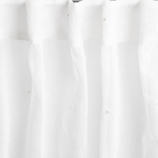 Gardin | STRÖM | voile med pärlor | 140X250CM | 735820