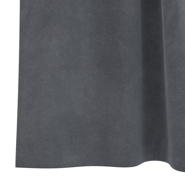 vidaXL Gardiner Super lysegrå Polyester 140 x 140 cm Dekorative indlæg