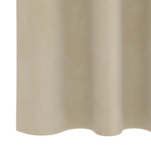 vidaXL Gardiner Cremefarvet Polyester 140 x 225 cm Dekorative Indlæg