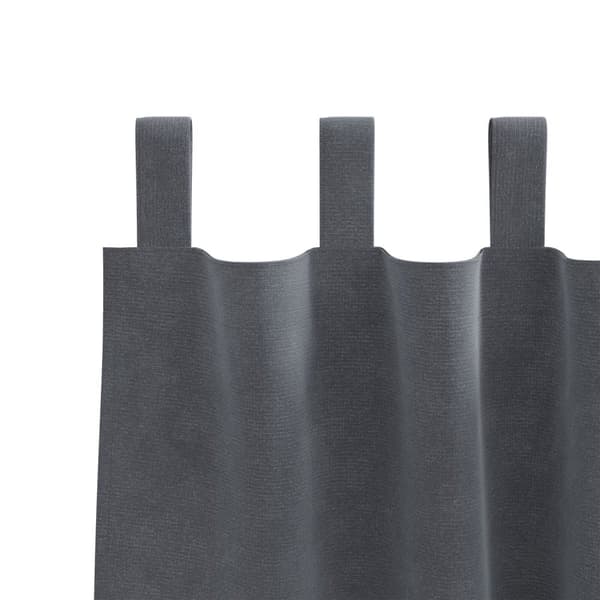 vidaXL Gardiner Super ljusgrå Polyester 140 x 260 cm Dekorativa inslag