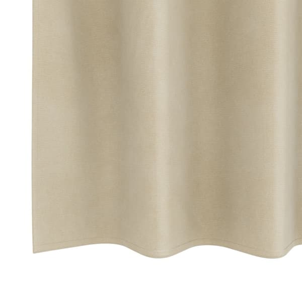vidaXL Gardiner Grädde Polyester 140 x 260 cm Dekorativa draperier