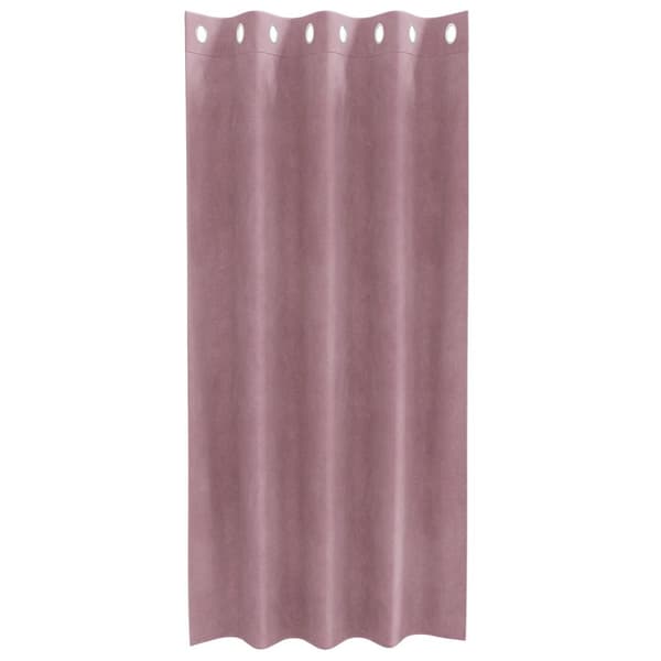 vidaXL Gardiner Mørk pink Polyester 140 x 175 cm Dekorative Indlæg