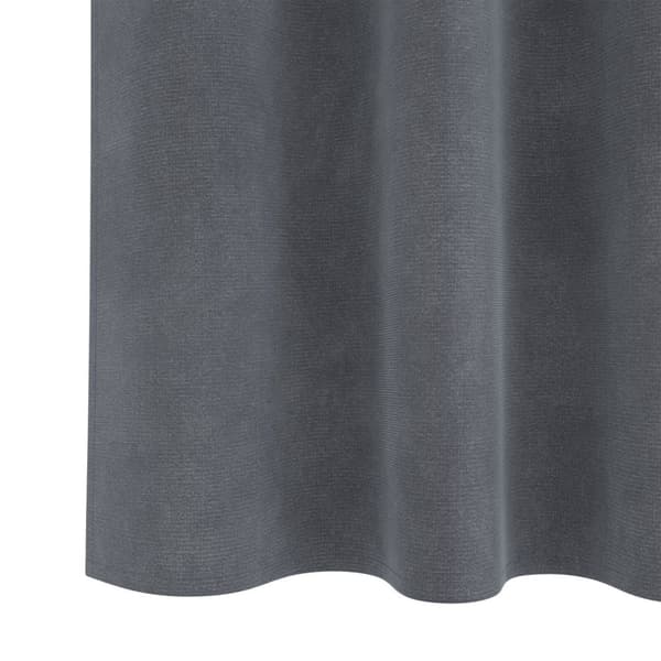 vidaXL Gardiner Super lysegrå Polyester 140 x 260 cm Gardiner