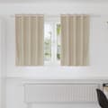 Miniatyrbilde 2 av 7: vidaXL Blackout Gardiner med Øyekroker 2 stk Krem Velvet