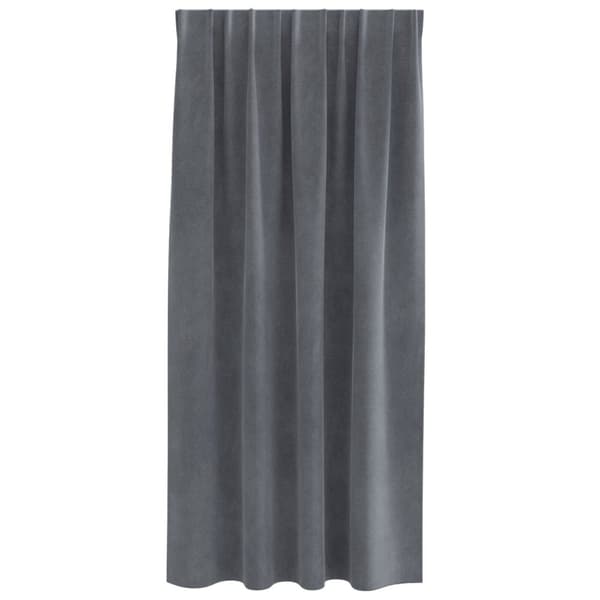 vidaXL Gardiner Super Lysegrå Polyester 140 x 175 cm Gardiner