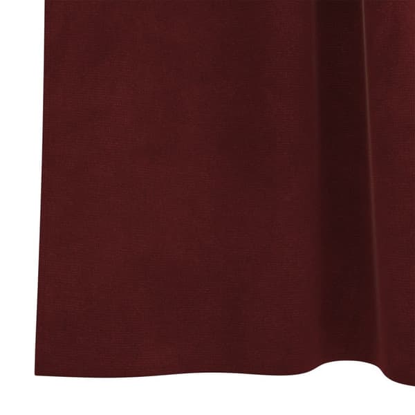 vidaXL Gardiner Vinröd Polyester 140 x 260 cm Dekorativa Insatser