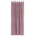 Miniatyrbillede 4 af 7: vidaXL Gardiner Mørkerød Polyester 140 x 260 cm Mørkerøde Gardiner