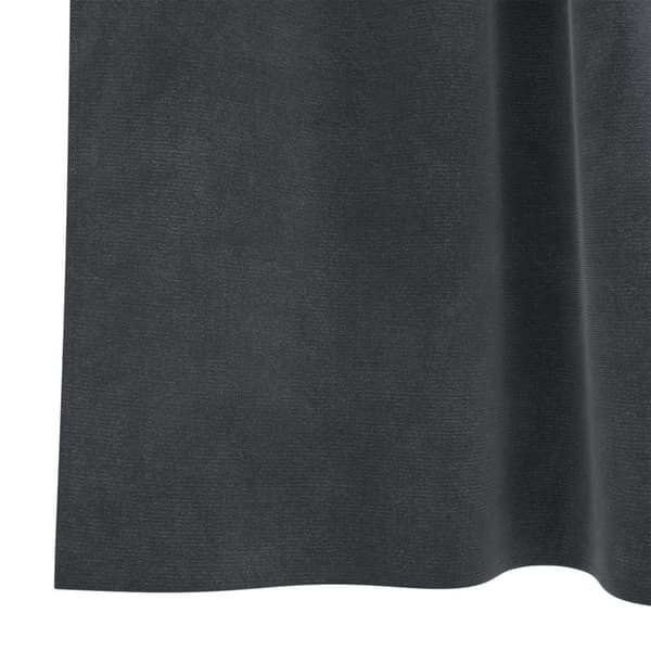 vidaXL Gardiner Ljusgrå Polyester 140 x 175 cm Tab Top Gardiner