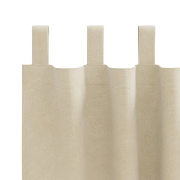 vidaXL Gardiner Creme Polyester 140 x 225 cm Dekorative indlæg