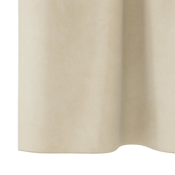 vidaXL Gardiner Creme Polyester 140 x 225 cm Dekorative indlæg