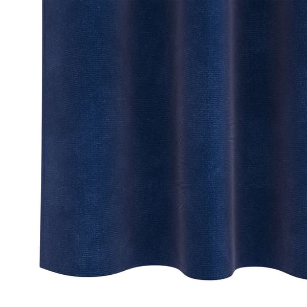 vidaXL Gardiner Mörkblå Polyester 140 x 175 cm Rumsmörkningsgardiner