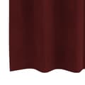 Miniatyrbild 6 av 7: vidaXL Gardiner Vinröd Polyester 140 x 225 cm Dekorativa Inredningar
