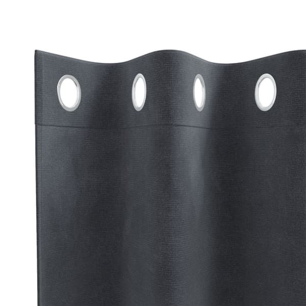 vidaXL Gardiner Lysegrå Polyester 140 x 260 cm Dekorative Gardiner