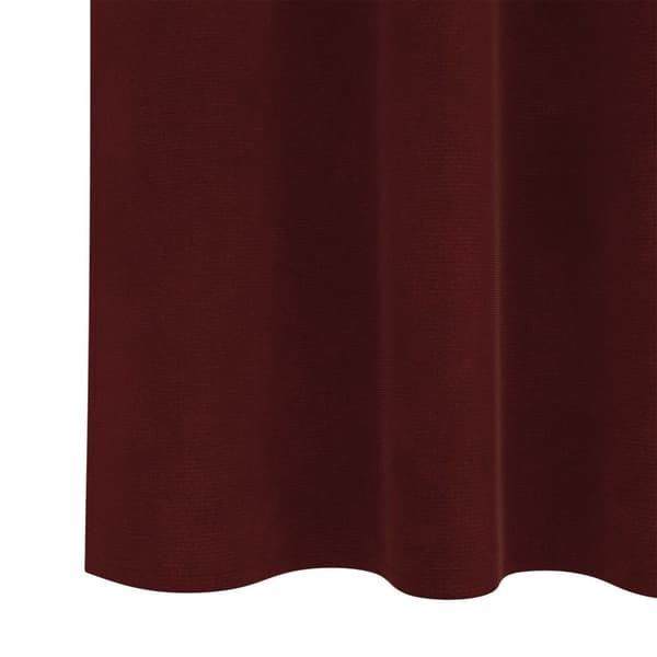 vidaXL Gardiner Vinröd Polyester 140 x 260 cm Gardiner Rektangulär