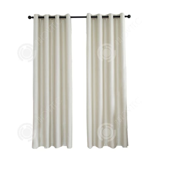 INN Gardin 134x160cm polyestergardiner 95-98 skuggningsgrad dubbelsidig nylonfinish högskuggande solskydd beige gardiner