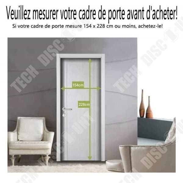 TD® Magnetisk Dörrgardin 160*220cm Stark Magnetisk Block Myggavvisande Dörrgardin