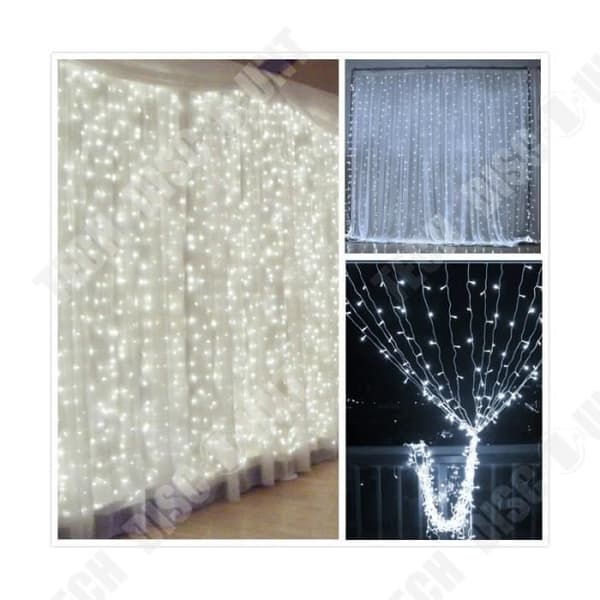 TD® LED Ljusridå 300*300cm Sovrumsdekoration Mörkläggning