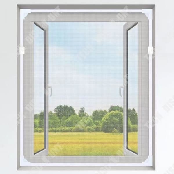 TD® Magnetiska myggnät 50*80cm Stark magnetisk dragkraft Mygg- och dammskydd Punkteringsskyddande skärm